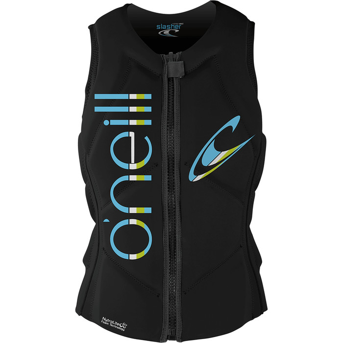 2023 O'Neill Womens Slasher Comp Impact Vest 4531 - Black